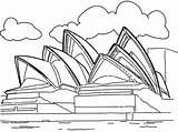 Coloring Pages Australia Getdrawings Australian sketch template