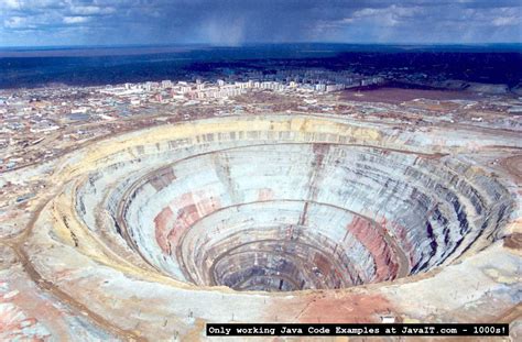 Diamond Mine The World S Largest Hole ~ Brainexplor