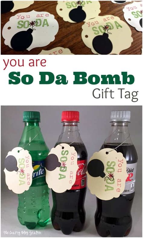 da bomb gift tags  crafty blog stalker