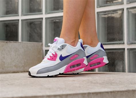 Where To Buy Wmns Nike Air Max 90 Laser Pink Purple Swoosh