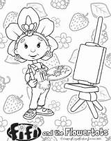 Fifi Flowertots Schilderen Kleurplaat Coloring Kolorowanki Coloriages Haar Dzieci Animaatjes Kalender Animes Malvorlage Erstellen sketch template