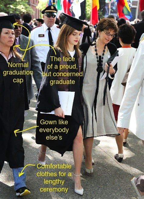 emma watson s graduation pal was actually an undercover bodyguard emma watson college emma