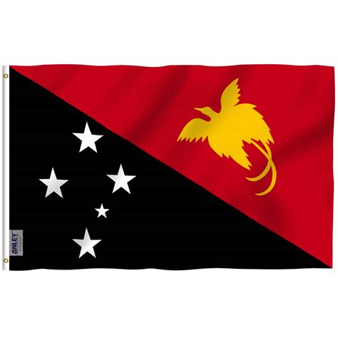 fly breeze papua  guinea flag  foot anley flags