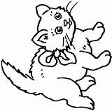 Cat Coloring Pages Kitten Coloringpages1001 sketch template
