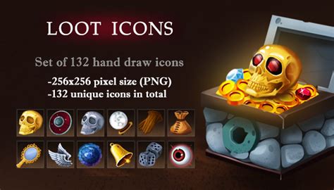 loot icons gamedev market