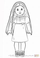 Coloring Doll American Pages Girl Printable Julie Girls Dolls Sheets Colouring Baby Print Kids Rebecca Printables Supercoloring Kit Crafts Mckenna sketch template