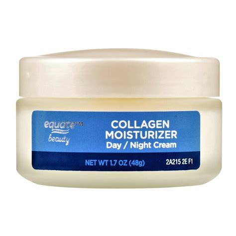 equate beauty collagen moisturizer day night cream  oz