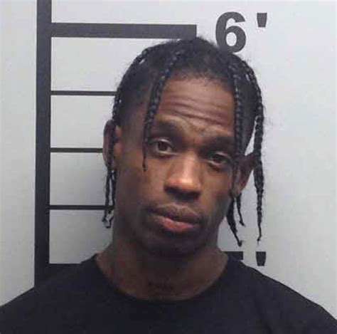 rapper travis scott arrested  inciting  riot black america web