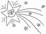 Estrellas Estrella Fugaz Fugaces Pintar sketch template