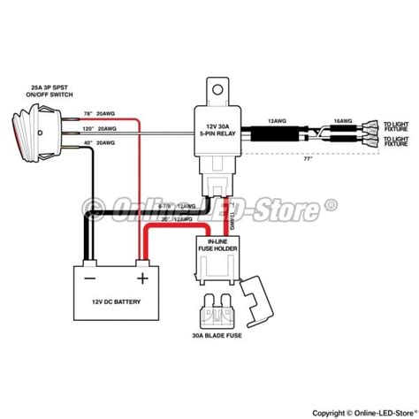 toggle switch wiring diagram pin illuminated  car wiring