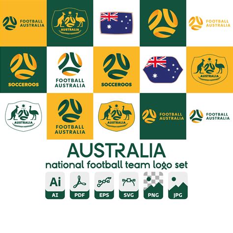 australia national soccer team logos football australia etsy australia