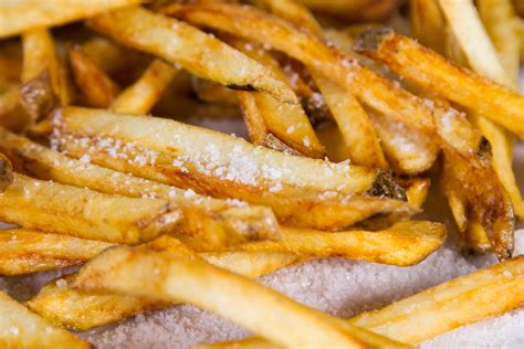 french fries background  history