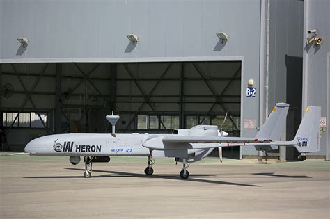 greece  lease iai heron drones   maritime surveillance militaryleak