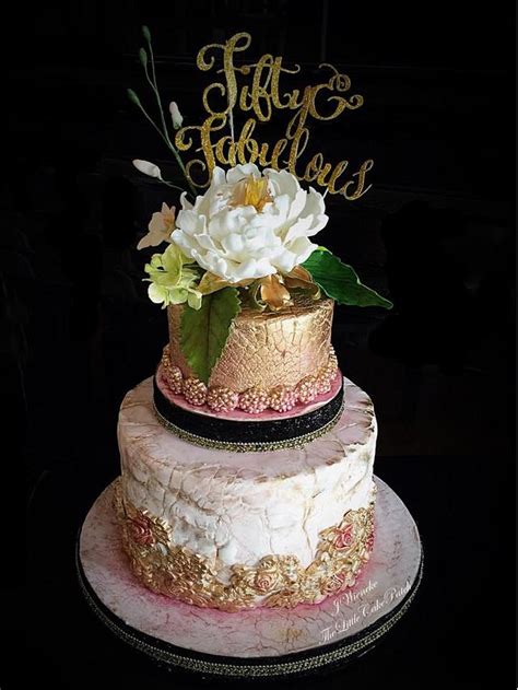 Fifty And Fabulous Decorated Cake By Joanne Wieneke Cakesdecor