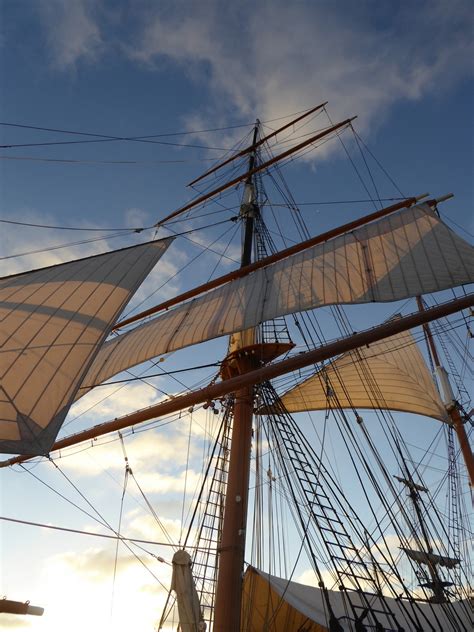 sailing ship masts  stock photo public domain pictures