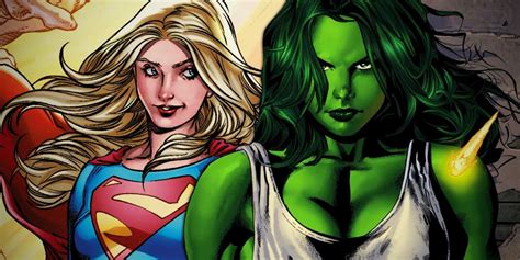 She Hulk Vs Supergirl Who Would Win In A Fight Screen