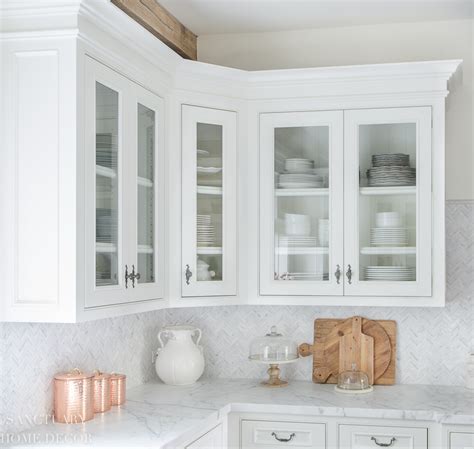 style glass kitchen cabinets sanctuary home decor
