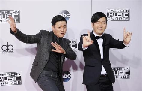chopsticks brothers attend  american  awards chinaorgcn