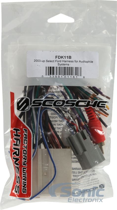 scosche fdkb wire harness  connect  aftermarket stereo
