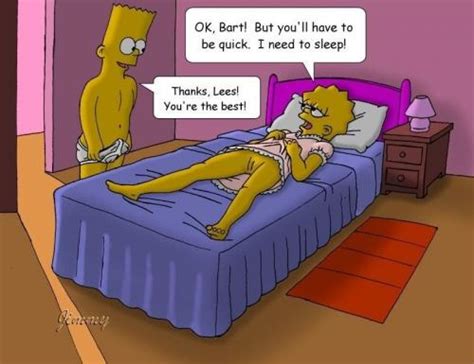 Rule 34 Bart Simpson Bed Brother And Sister Female Human Imminent Sex
