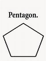 Pentagon Coloring sketch template