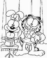 Garfield Coloring Pages Gif Coloringpages1001 sketch template
