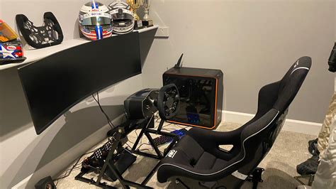 spent   build  pro sim racing rig heres   bought