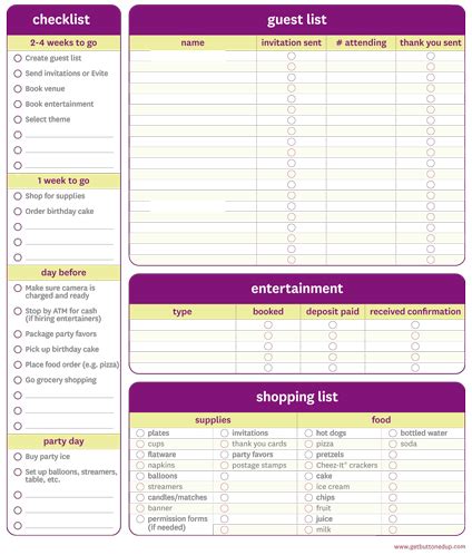 breathtaking party planning template google sheets excel userform date