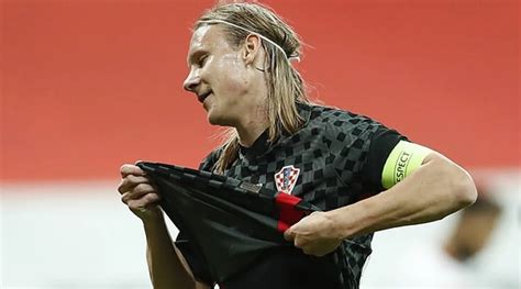 croatia defender domagoj vida pulled  match  halftime