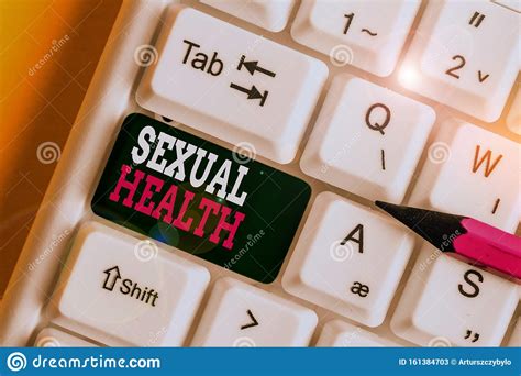 writing note showing sexual health business photo
