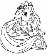 Rapunzel Desenho Comofazeremcasa sketch template