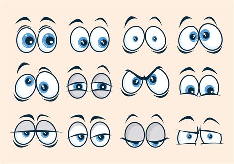 eyes vector art icons  graphics