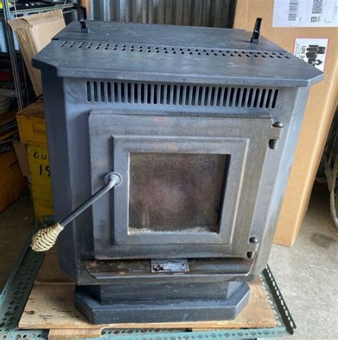warnock hersey pellet fuel burning room heater stove model 25 pdvc 55