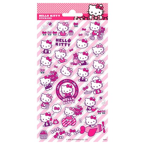 sticker sheet twinkle  kitty thimble toys