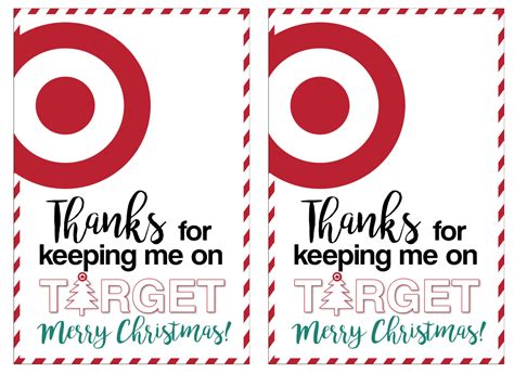 target christmas gift card holders teachers friends neighbors