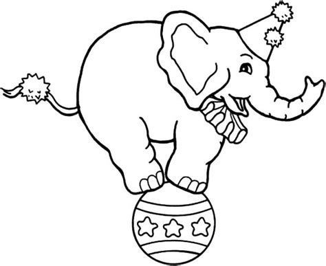 kids  goodbye  circus elephant coloring pages  place  color