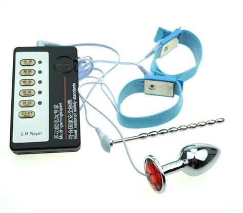 Male Penis Plug Urethral Sound Chastity Catheter Electrical Stimulation