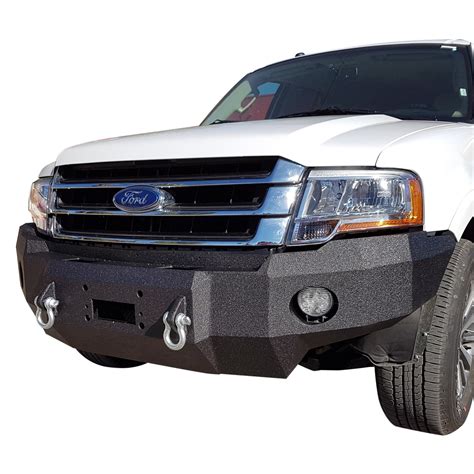 iron bull bumpers ford expedition  full width black front winch hd bumper