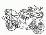 Coloring Motor Pages Bikes Comments sketch template