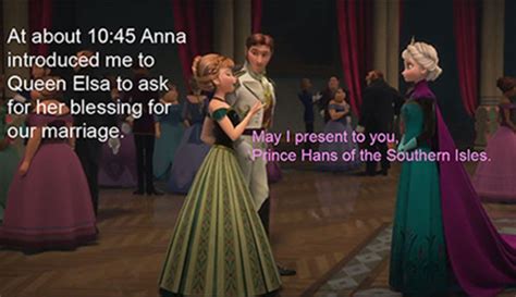 funny disney anna frozen hans elsa but this is just so
