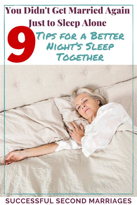 Why You Should “sleep” With Your Spouse 9 Tips For A Better Nights