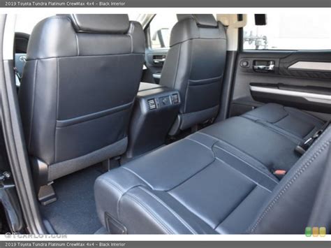 black interior rear seat    toyota tundra platinum crewmax   gtcarlotcom