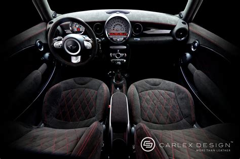 carlex designs mini cooper  custom interior autoevolution