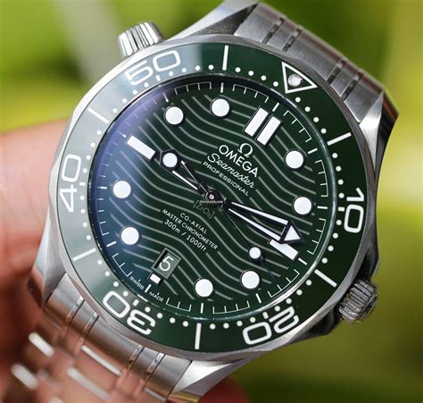 omega  seamaster professional  mm green dial  price