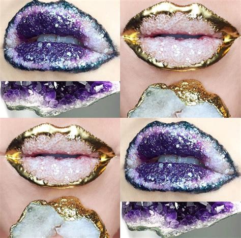 crystal lips would you try this shimmering new beauty trend beauty