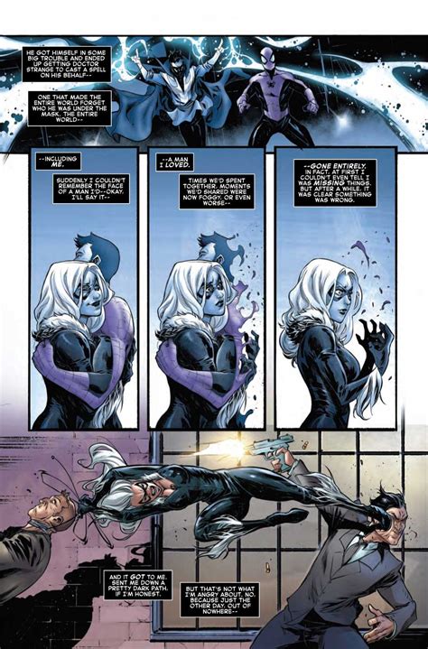 black cat having sex dreams about spider man in next week s amazing sp