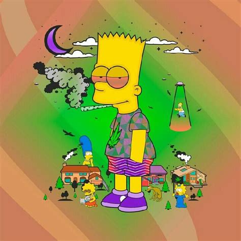 Marvel Fanatic🐣 Bart Simpson Art Simpsons Art Trippy
