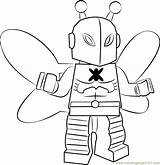 Lego Killer Moth Coloring Pages Coloringpages101 Color sketch template