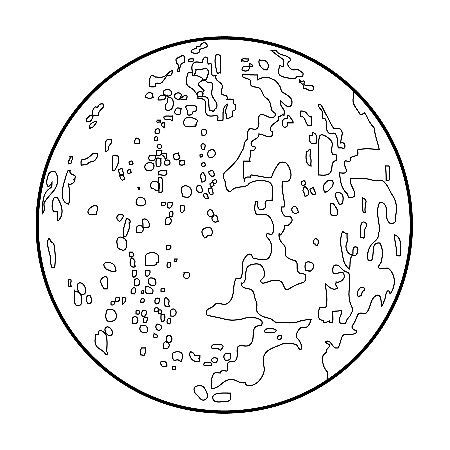 mercury coloring page super coloring pages space coloring pages