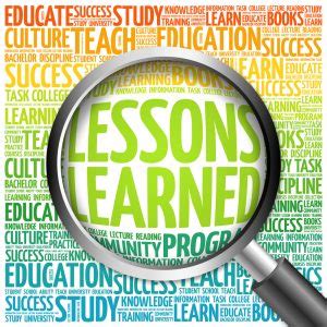 lessons learned process focus  navigate